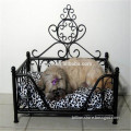 wrought iron pet bed frame for smaller dogs